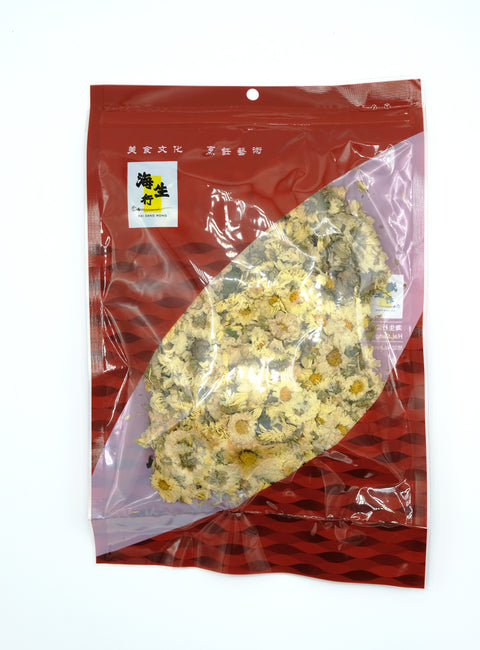 菊花包裝.海生行,香港西營盤海味老字號品牌,主營批發零售水產海產,分享藥材食譜